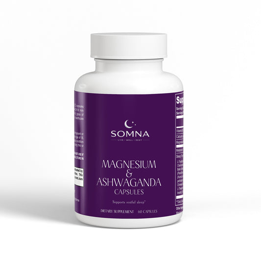 Somna Sleep Formula – Magnesium & Ashwagandha Capsules
